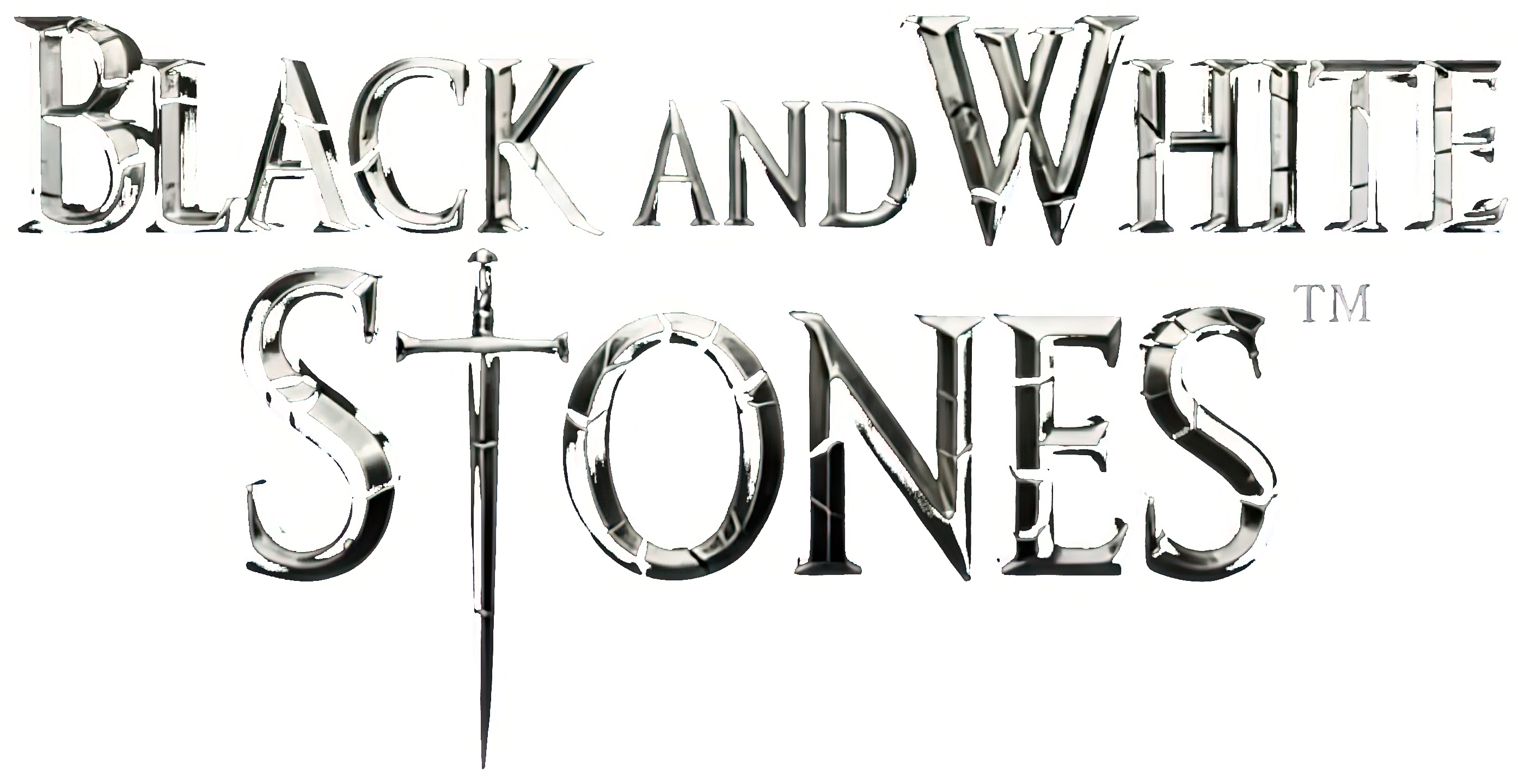 Black and White Stones™ logo